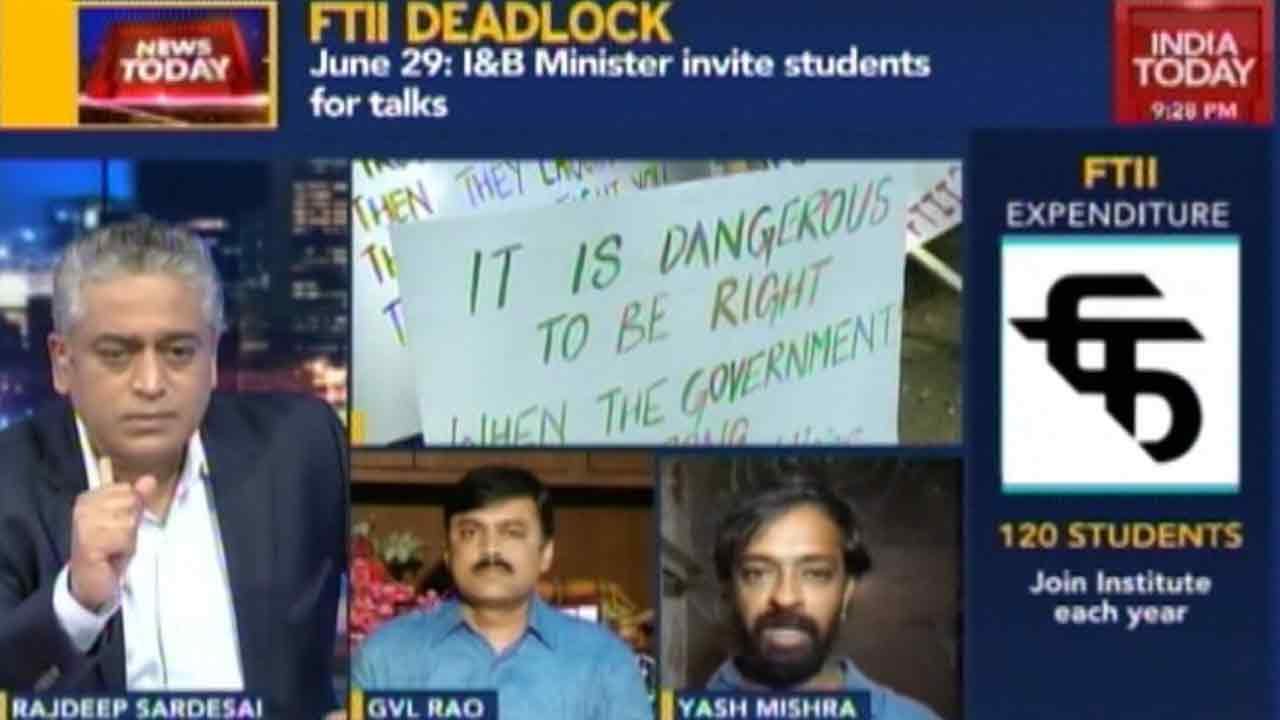 News Today At Nine: SC Refuses To Step Into FTII Row