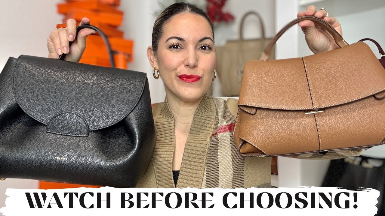 *IN DEPTH* POLENE NUMERO UN VS MOKKI COMPARISON 👜 mod shots, strap options, design, what fits inside