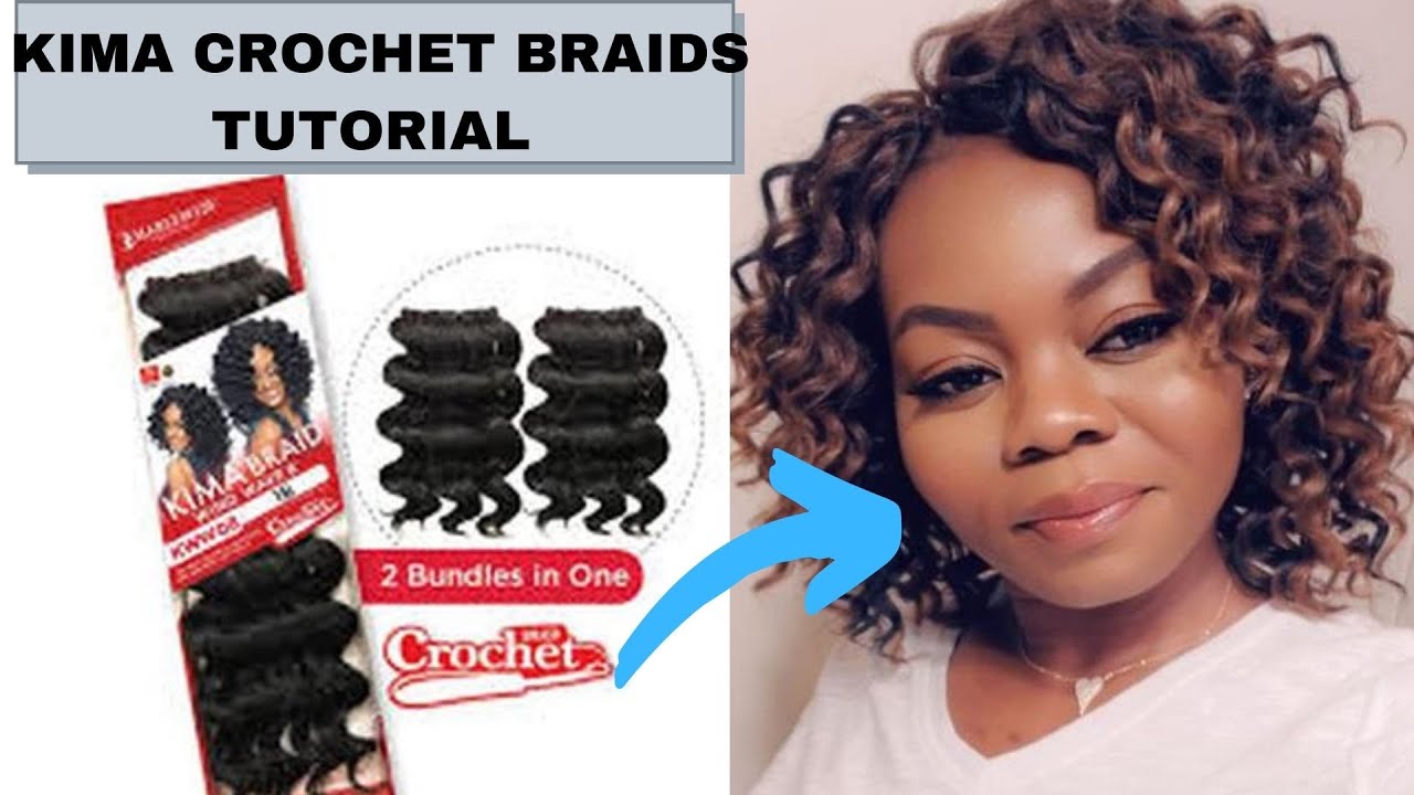 $18.00 KIMA RIPPLE DEEP  CROCHET BRAID TUTORIAL( Part 1) | Beginners Friendly