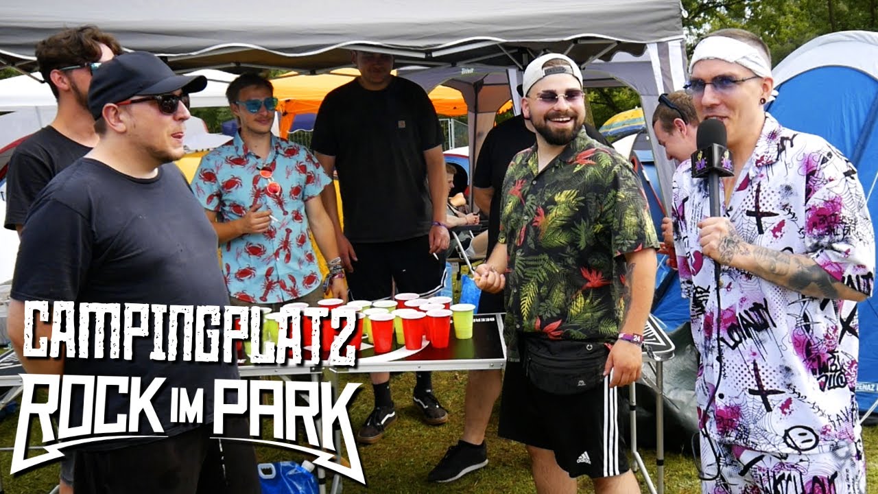 Campingplatz Action bei Rock im Park 2024!