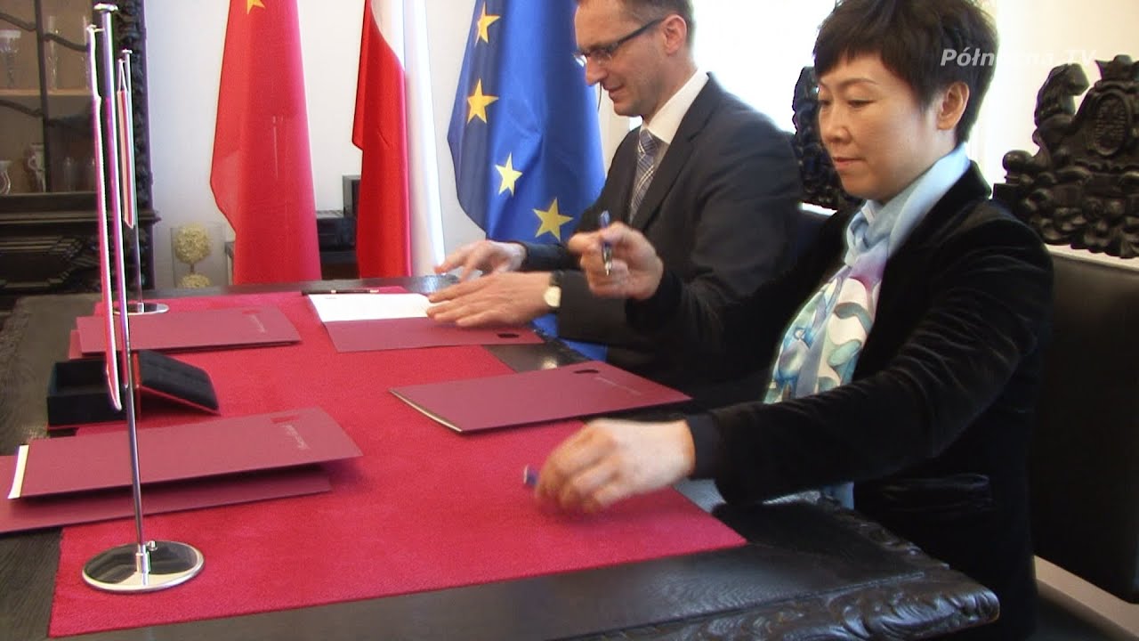 Pruszcz Gdański   wizyta chińskiej delegacji