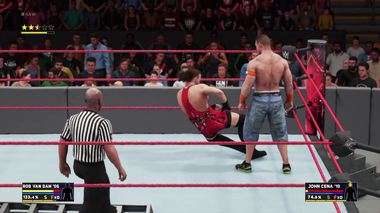 WWE 2K18_ RVD 4:20 says 