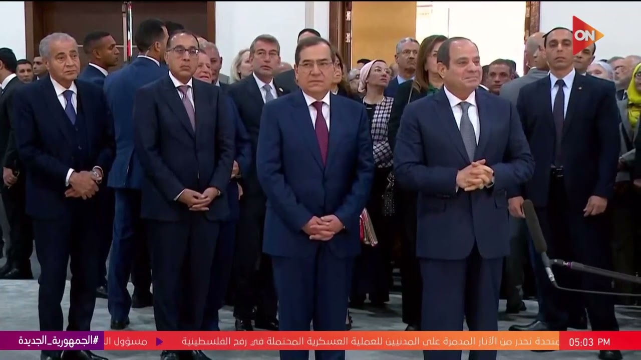 الرئيس السيسي يستمع لشرح مفصل عن جهود وزارة البترول في مجال التحول الطاقي