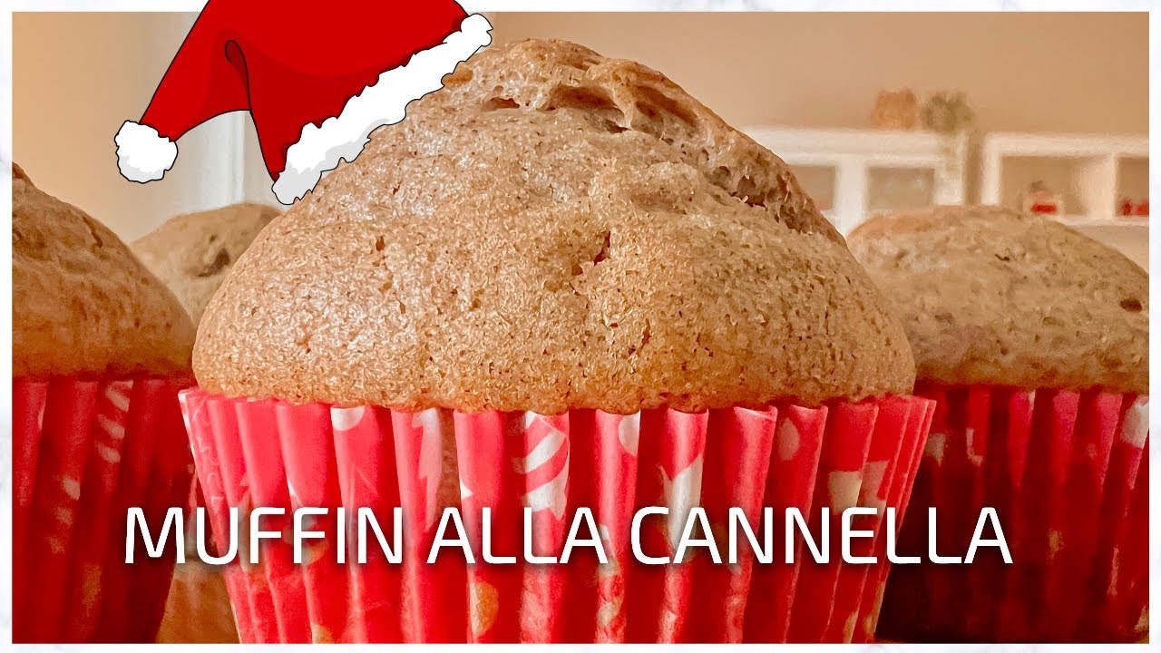 🎄 MUFFIN ALLA CANNELLA morbidi e profumati | Una Ricetta Facile e Veloce!