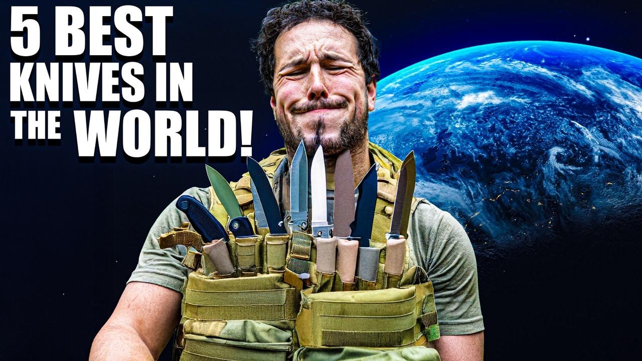 These are The BEST 5 knives in the WORLD!!!
