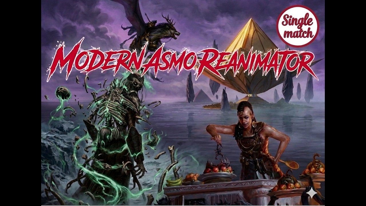 Modern Asmo Reanimator v. Grixis Persist (Single Match)