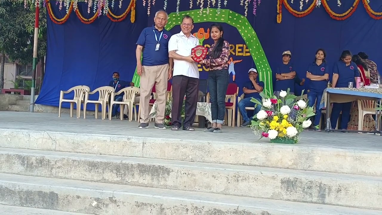 Closing ceremony of Sports day,