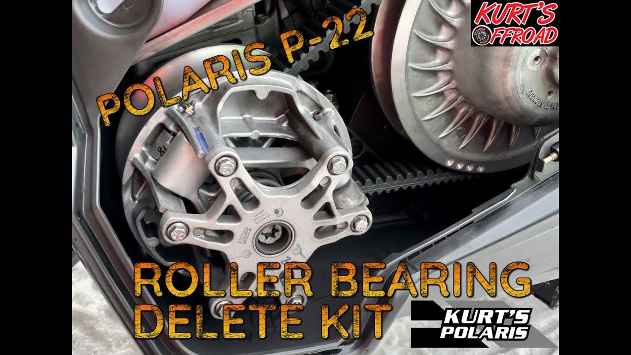 Polaris P22 Roller Bearing Delete, Install Video