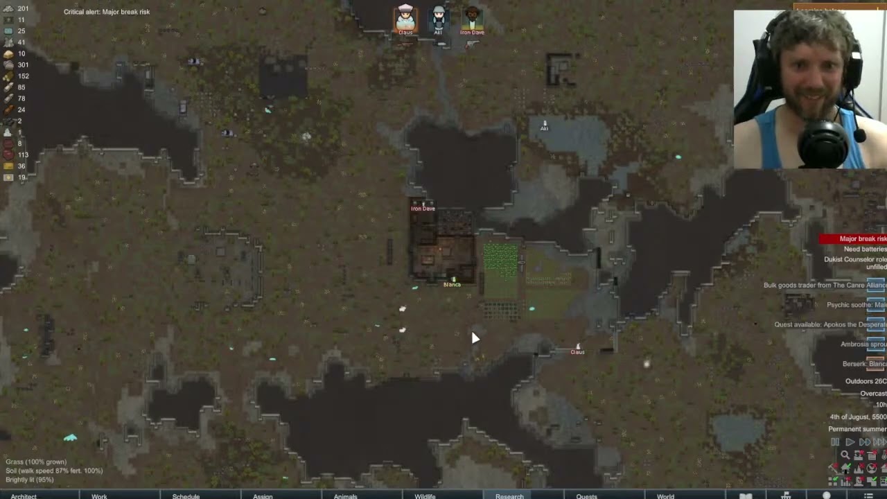 Как просмотр RimWorld превратил меня в стримера