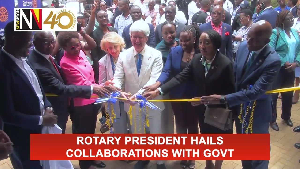 Rotary president hails collaborations with govt