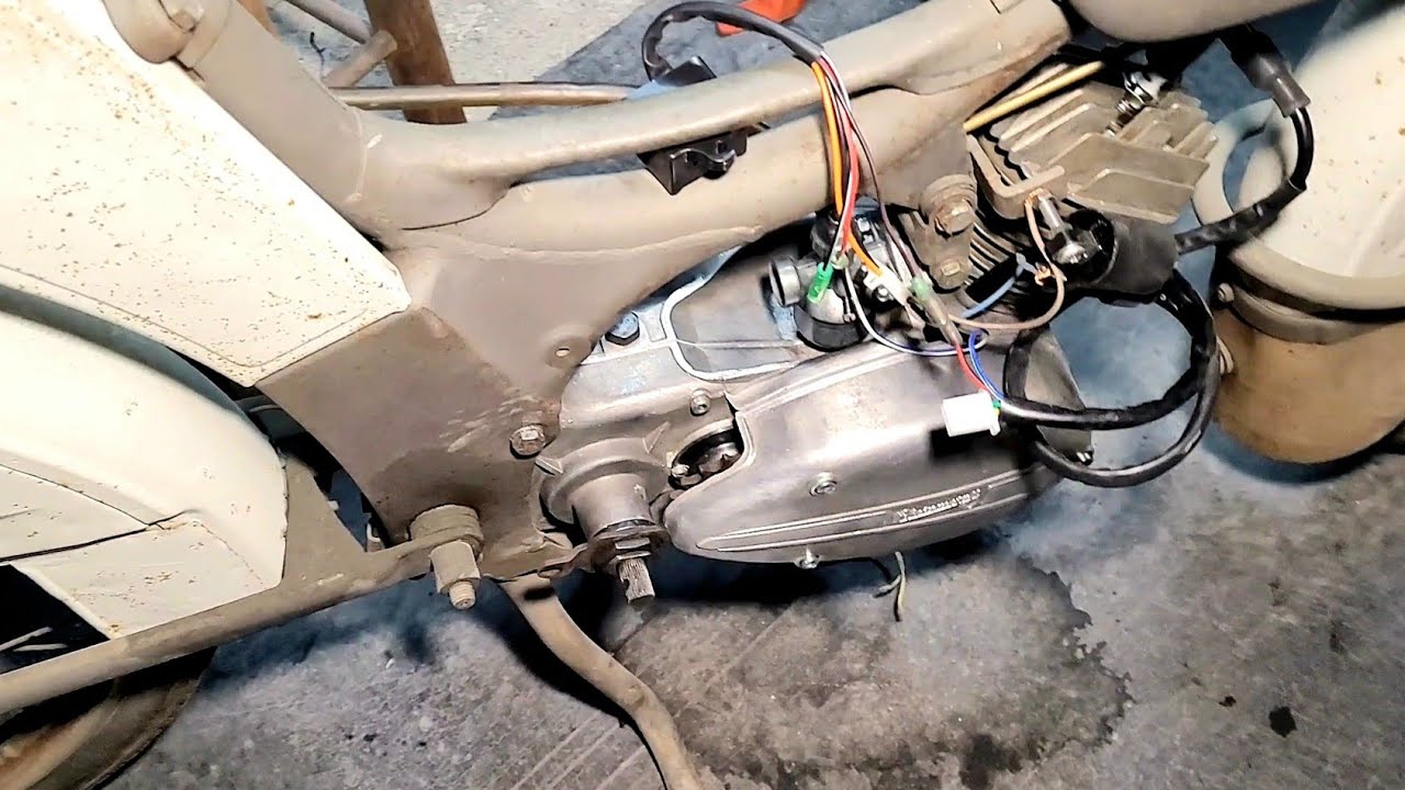 Simson Suhl SR2 ogarniam instalację CDI 12V