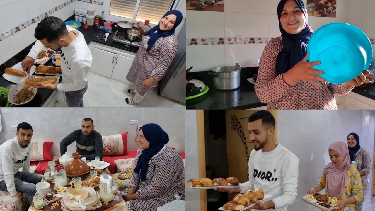 🌙الفطور الأخير🥺مع راضية و محمد هاي هاي على راضية و فاطمة بهرونا بفطور اليوم🔥