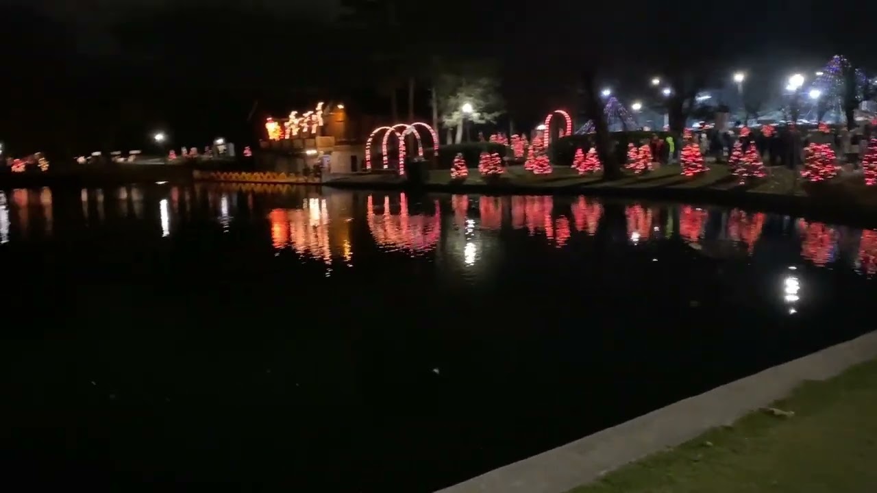 Christmas Lights at Slater Park