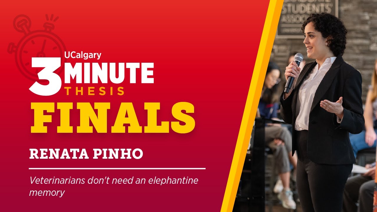 2025 UCalgary Three Minute Thesis Finalist: Renata Pinho