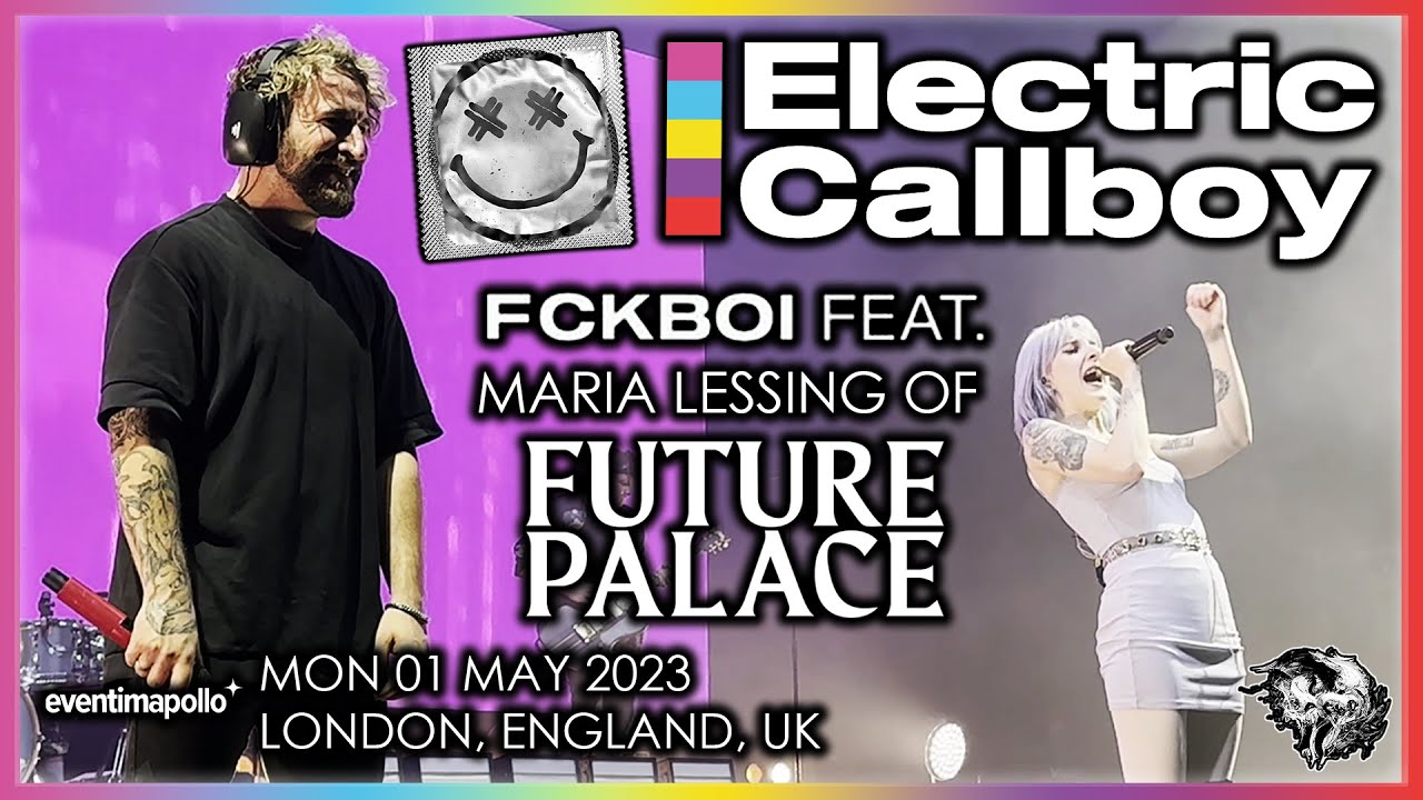 Electric Callboy - Fckboi (ft. Maria Lessing) | LIVE | LONDON