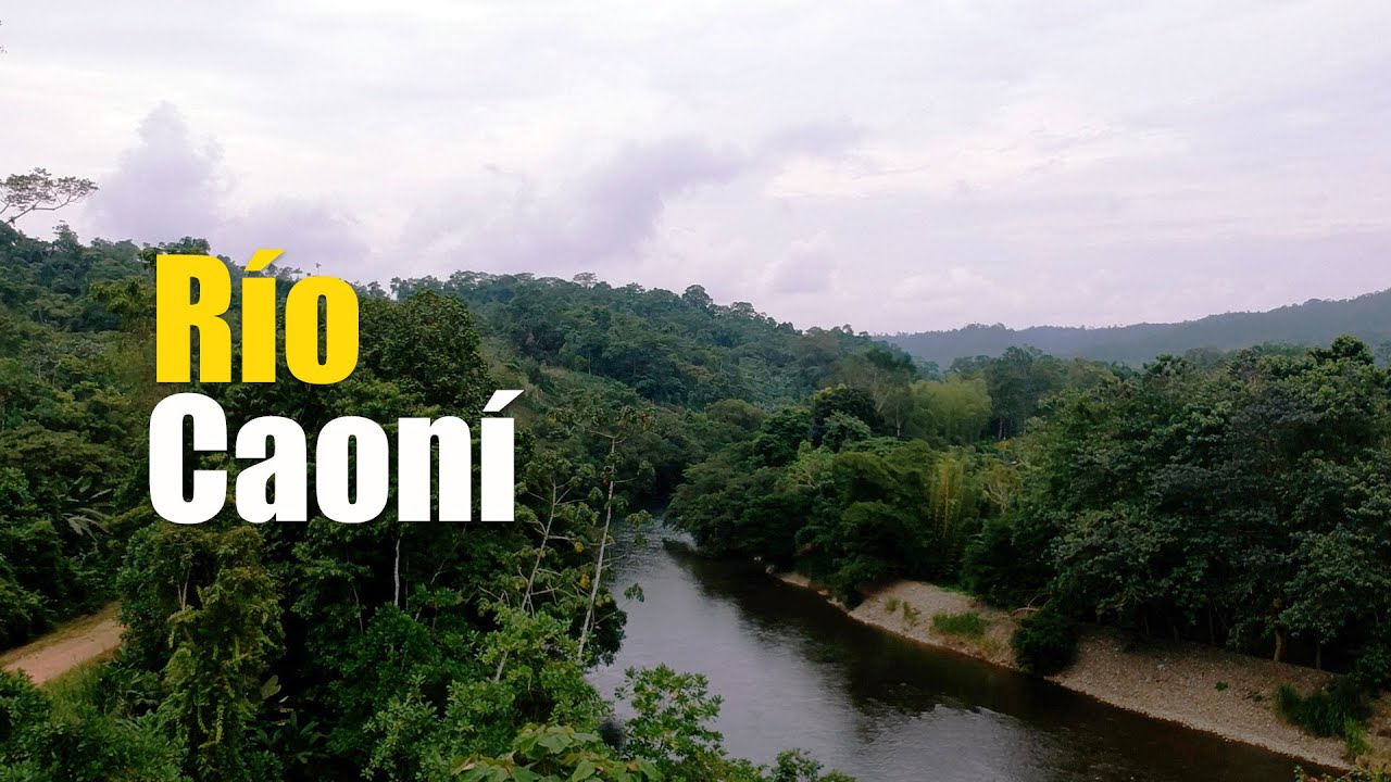R&iacute;o Caon&iacute; en Puerto Quito km140 - Vista A&eacute;rea Drone