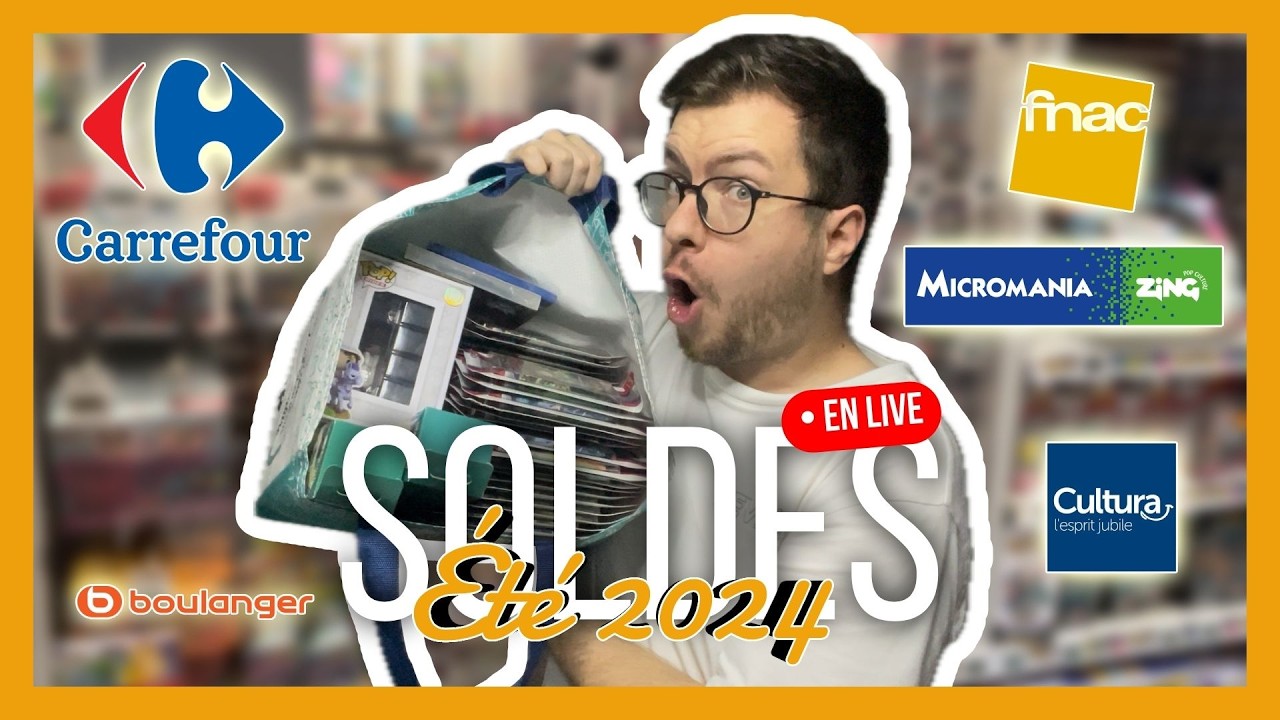 Soldes Été 2024 (en live) : BEAUCOUP de Pokémon, mais pas que...