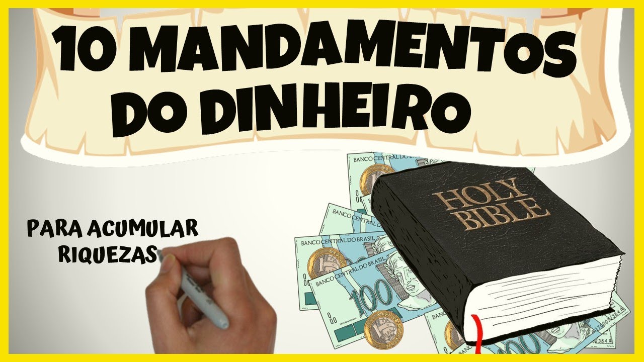 💰📖 Os 10 Mandamentos do Dinheiro segundo a Bíblia