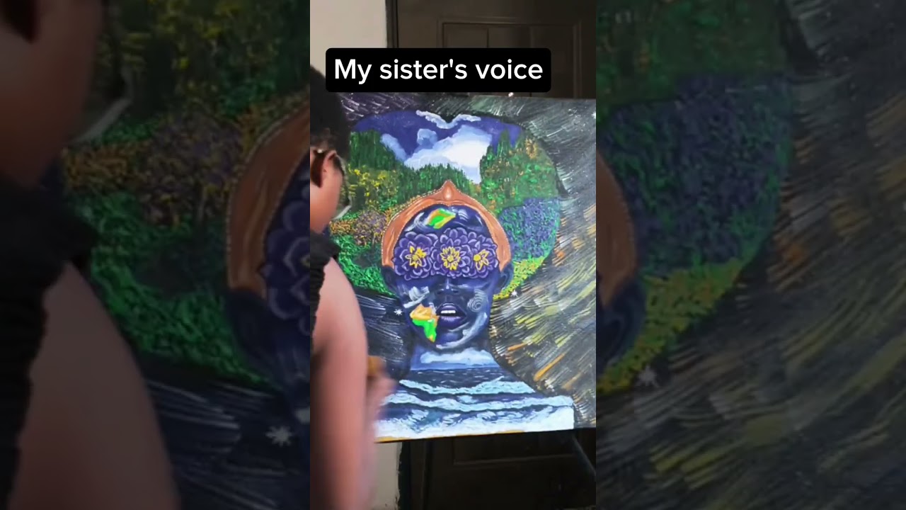 If you have a supportive sibling shoutout to them in the comments. #artcontent  #supportivesiblings
