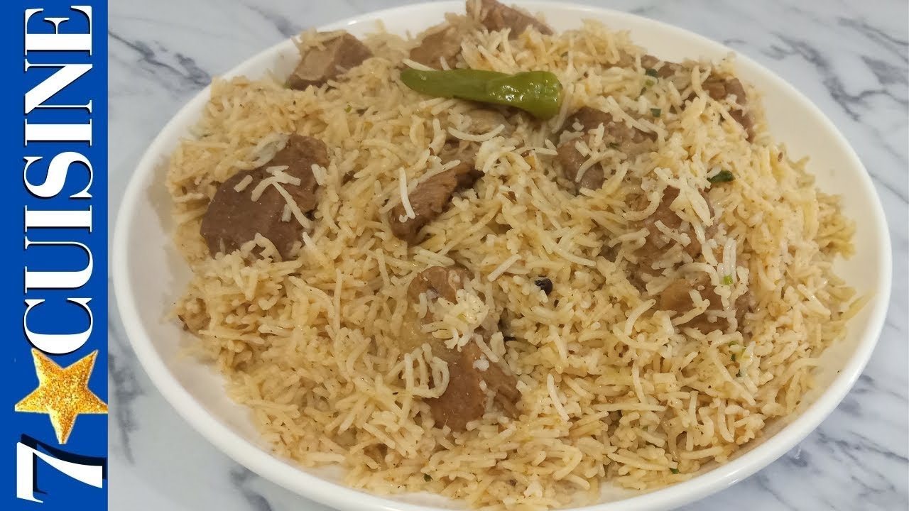 Beef Pulao Recipe By 7 Star Cuisine (Bakra Eid Special)