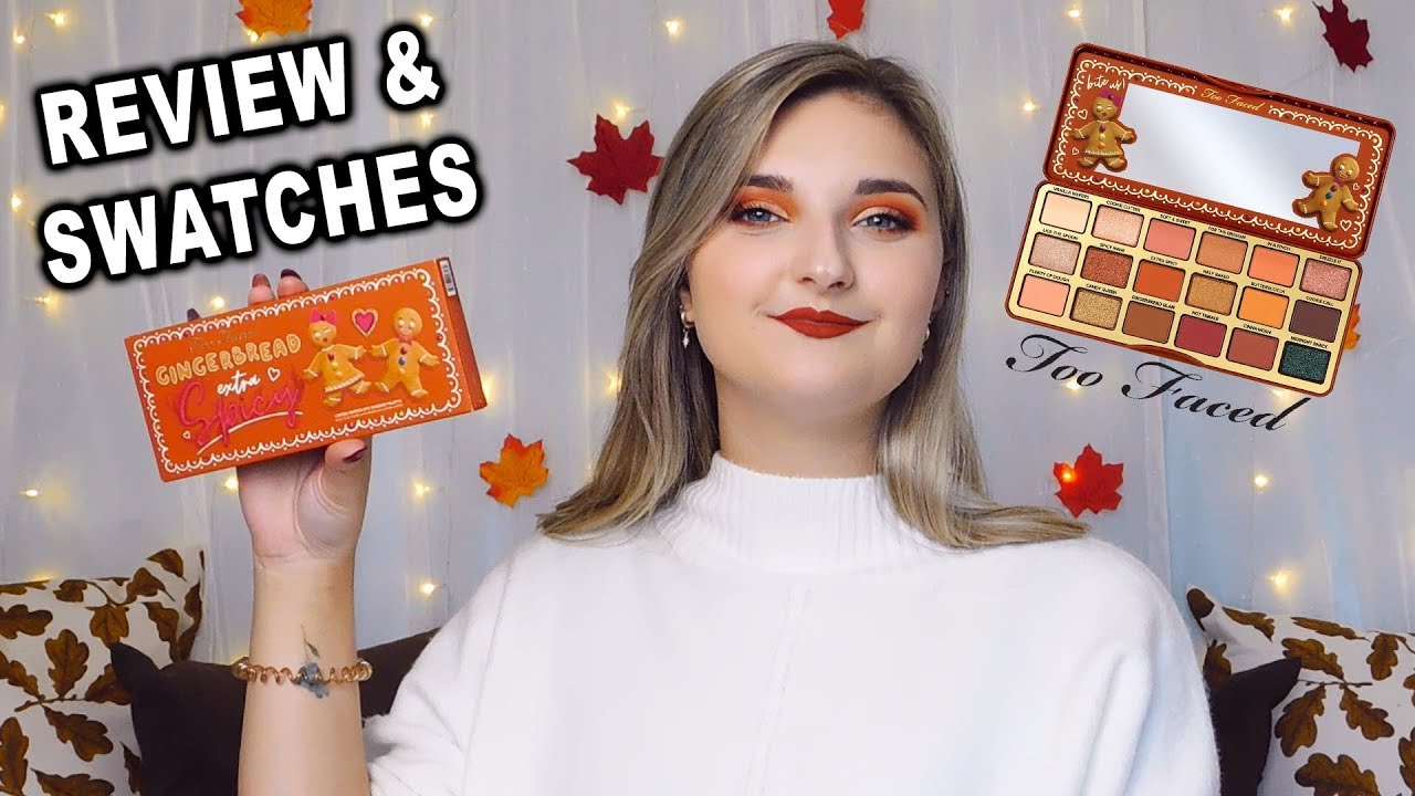 TOO FACED EXTRA SPICY PALETTE // REVIEW AND SWATCHES