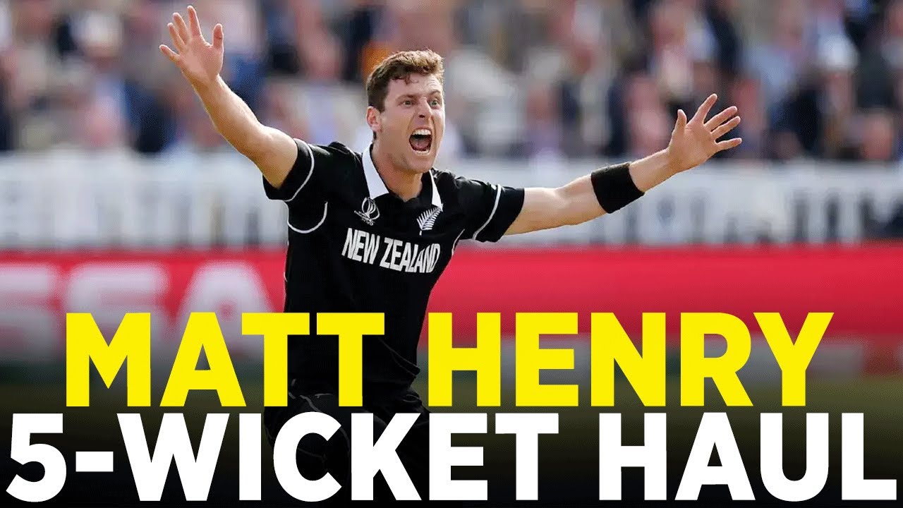 Matt Henry Grabs 5️⃣ Wicket Haul Against Pakistan | Pakistan vs New Zealand | ODI | PCB | M2C2A