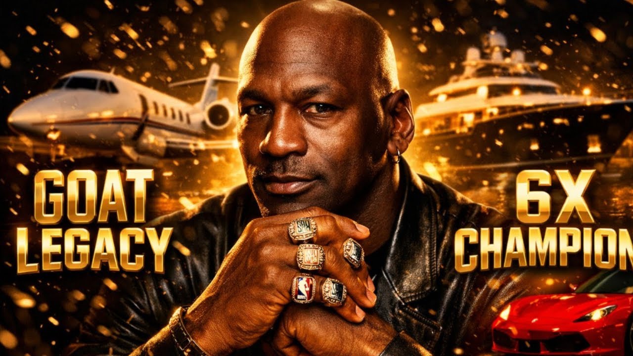 Michael Jordan: The GOAT Who Redefined Basketball – 6× NBA Champion LegacyThe Eagle