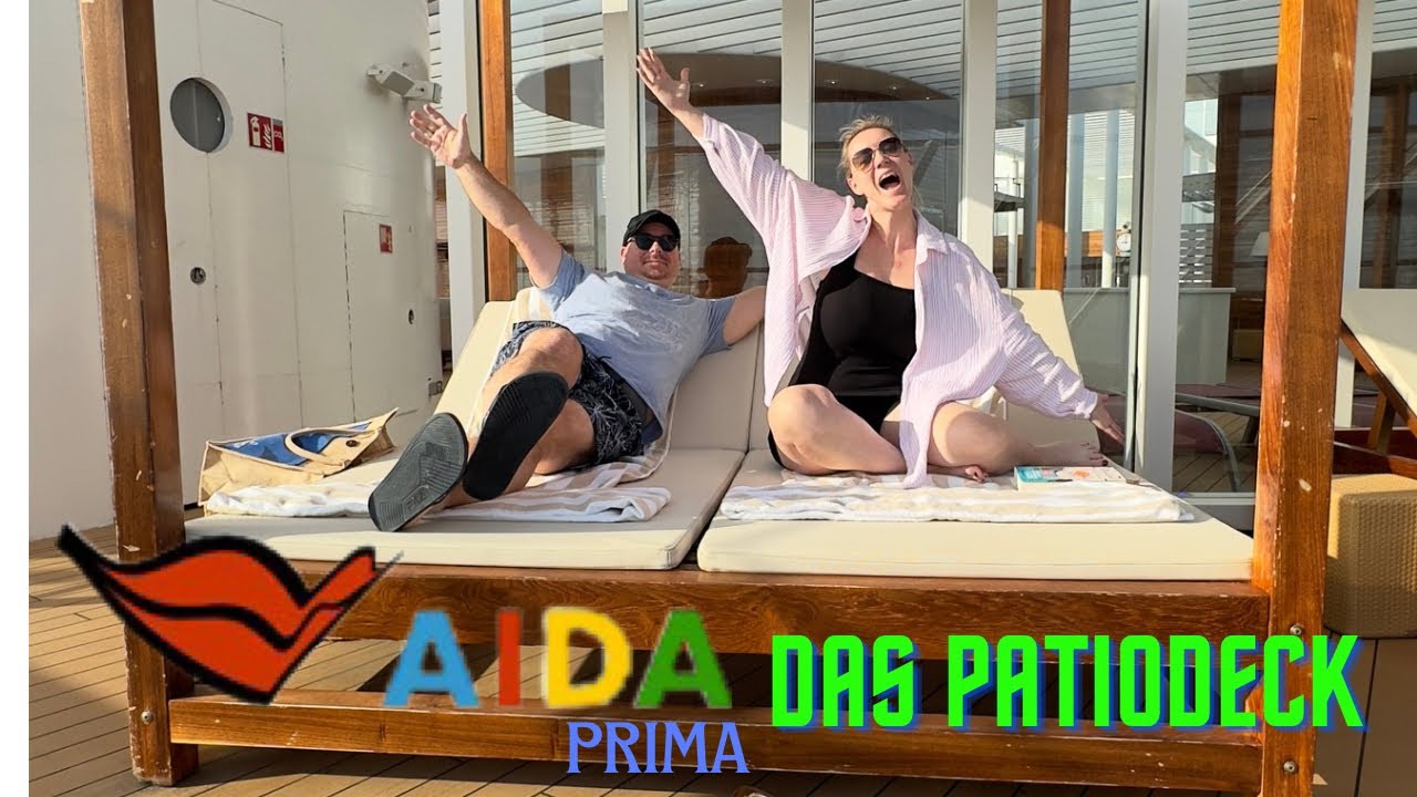 AIDA mit der AIDAprima - Das Patio Deck | Kabine 16104 | Lohnt es sich wirklich?
