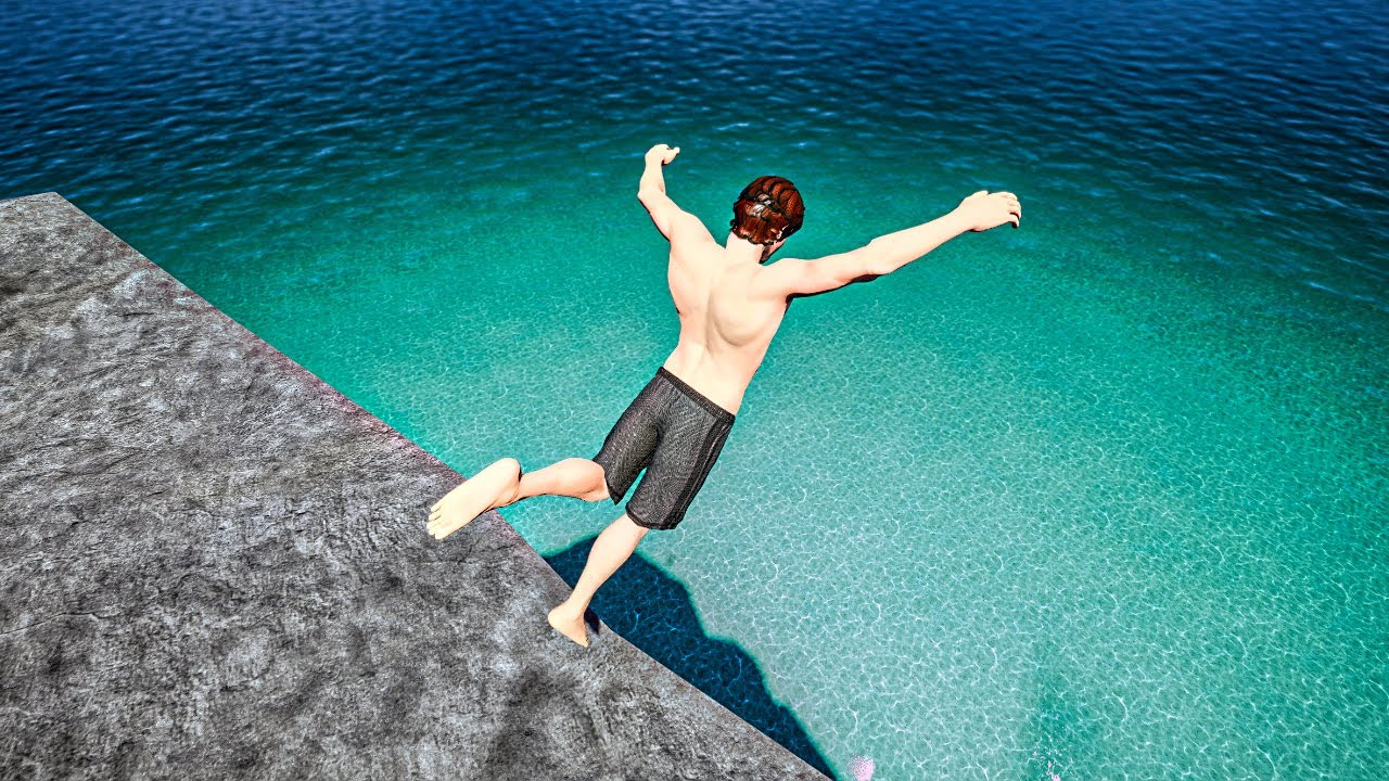 Tricking 0 Cliff Diving Compilation 14
