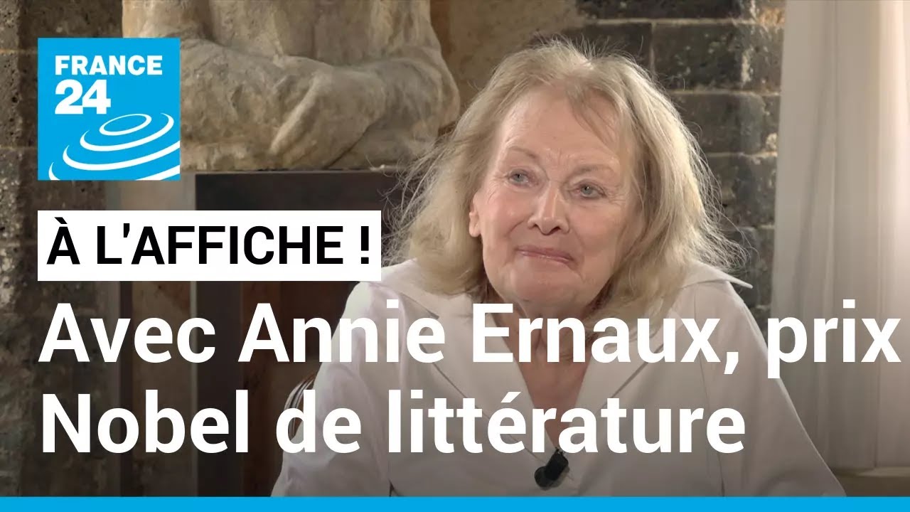 Annie Ernaux : le prix Nobel de littérature a 