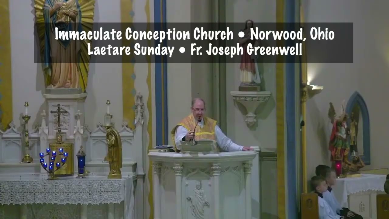 Sunday Sermon • Laetare Sunday • 2026