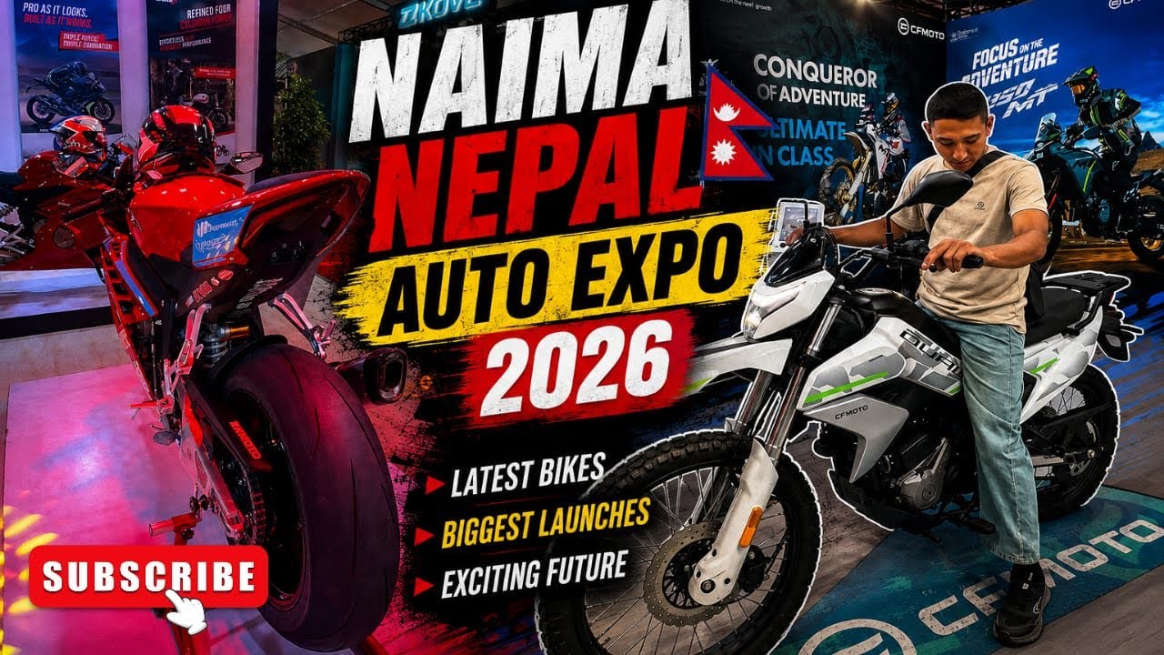 NAIMA NEPAL MOBILITY EXPO 2026 // 50+ Automobile Brands and 30+ New Launches // 10+ New Crazy Bik...