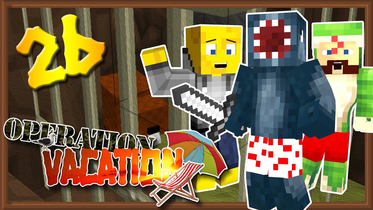Minecraft Operation Vacation w/ iBallisticSquid - Eager Diva! #26 (Minecraft Attack of the B-Team)
