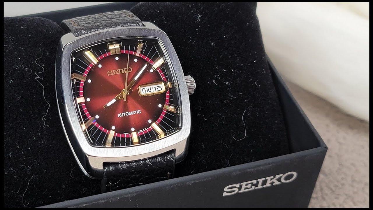 Ретро Часы Сейко Рекрафт Механика с Подзаводом (Seiko Recraft SNKP25) 2021