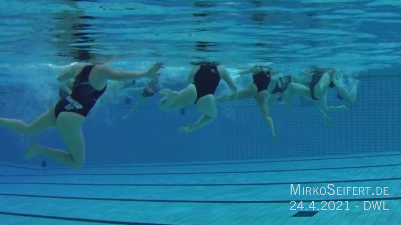 Unterwasser-Action Frauen-Wasserball 2021