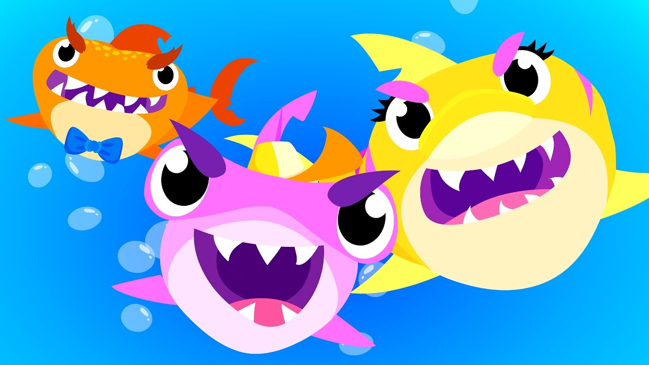 Baby Shark Attack! | Animal Songs | by Little Angel