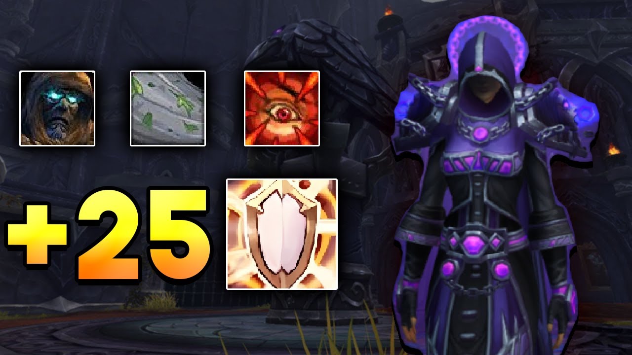 +25 Black Rook Hold | Discipline Priest M+ | 10.2