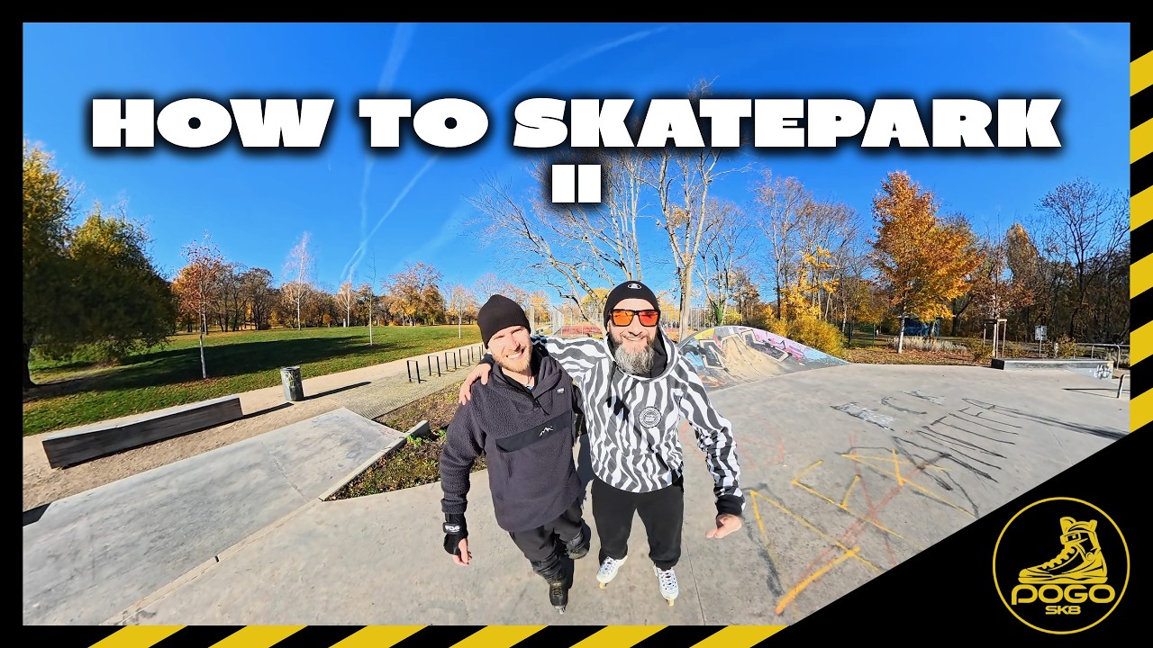 Skatepark Basics – erste Grinds lernen (Makio & Soul)