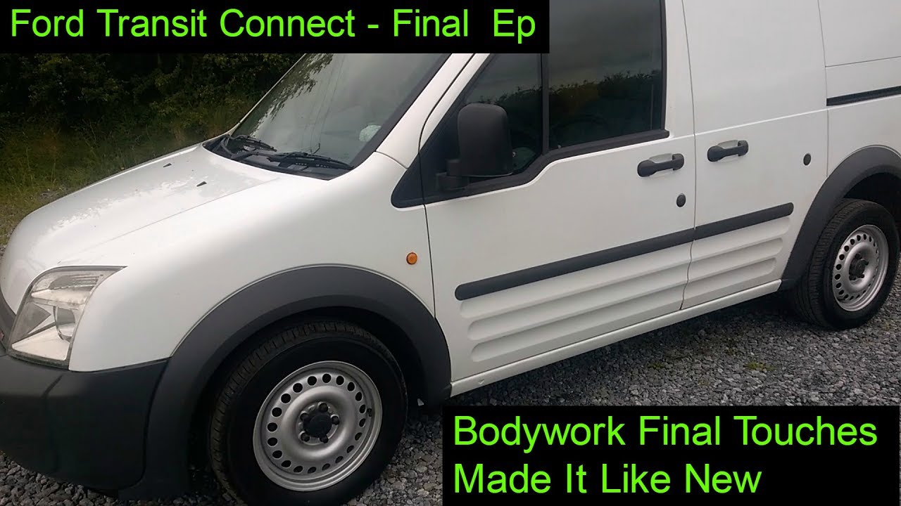 Respray rims, Sills & Bonnet - Final Episode, Ford Transit Connect project