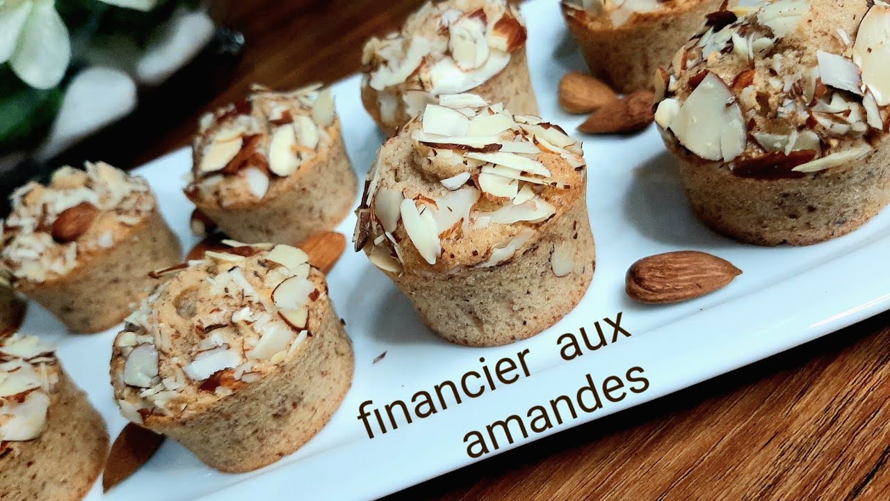 طريقة تحضير الفينونسي باللوز و النتيجة رائعة    recette financier aux amandes très facile