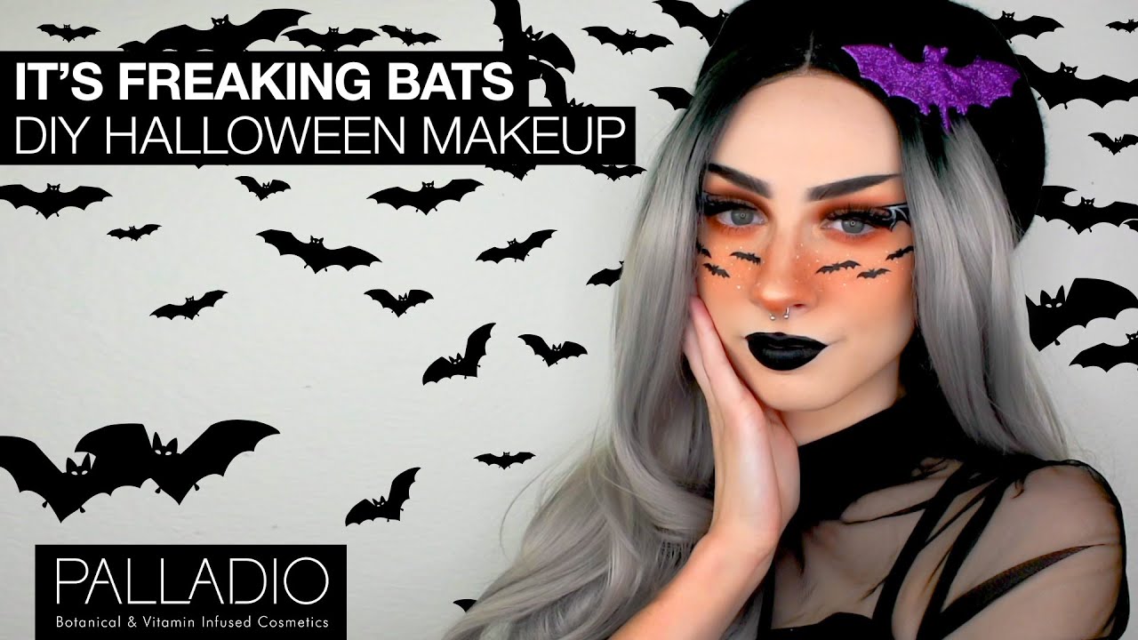 It’s Freaking Bats 🦇  | Bat Eyeliner Halloween Makeup Tutorial 💄