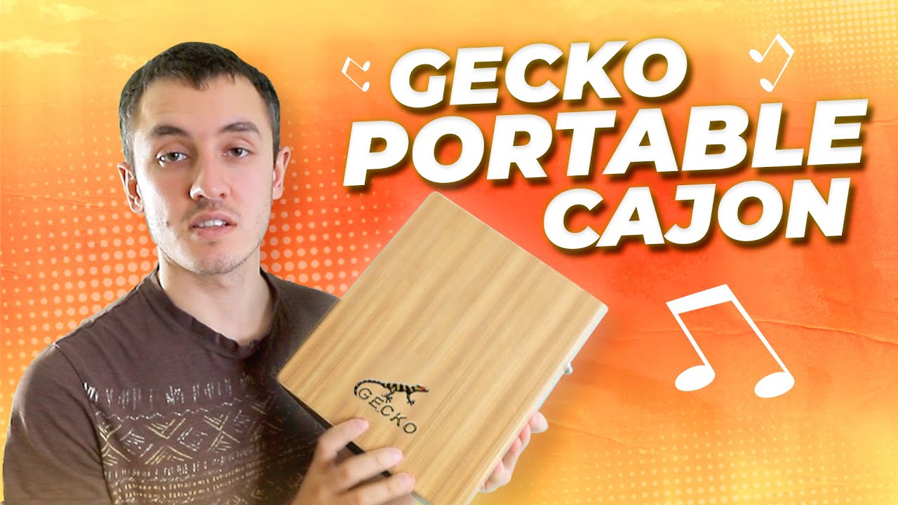 Портативный кахон Gecko (демонстрация звука)