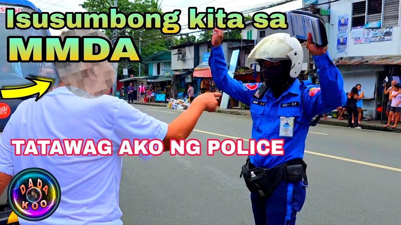 Dinuro ang MMDA enforcer! Name-dropping, umubra kaya?