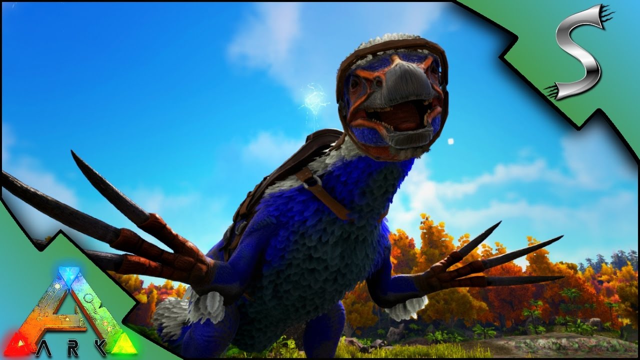 RANDOMLY MUTATED THERIZINOSAURUS! BLUE COLOUR MUTATION! | Ark: Survival Evolved [S3E19]