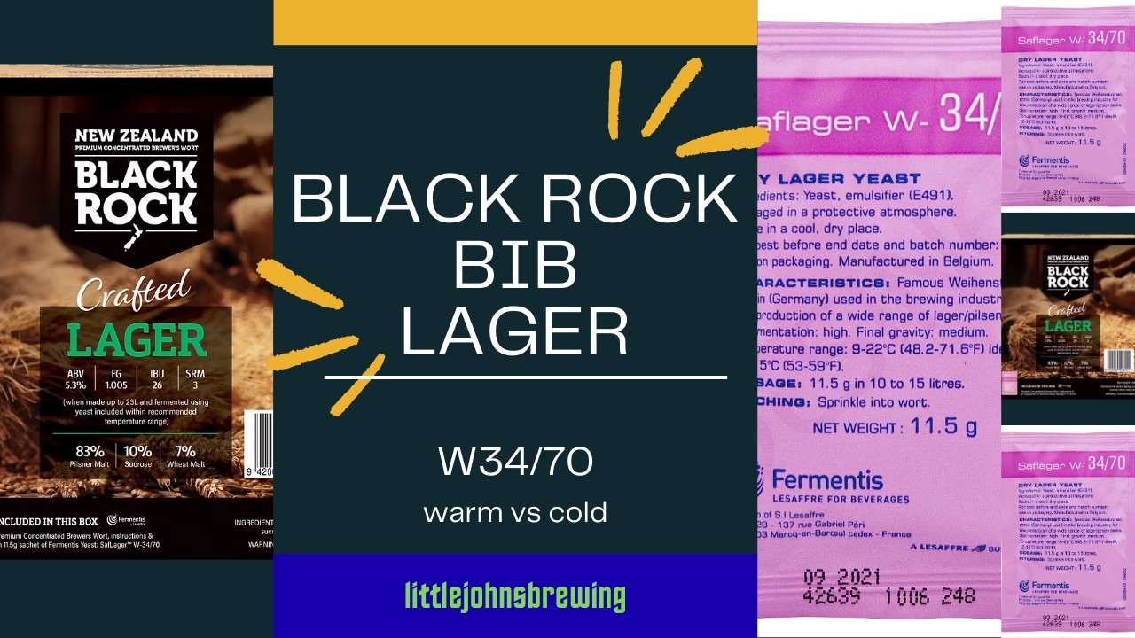 Эксперимент с лагером Black Rock BIB Lager W34/70