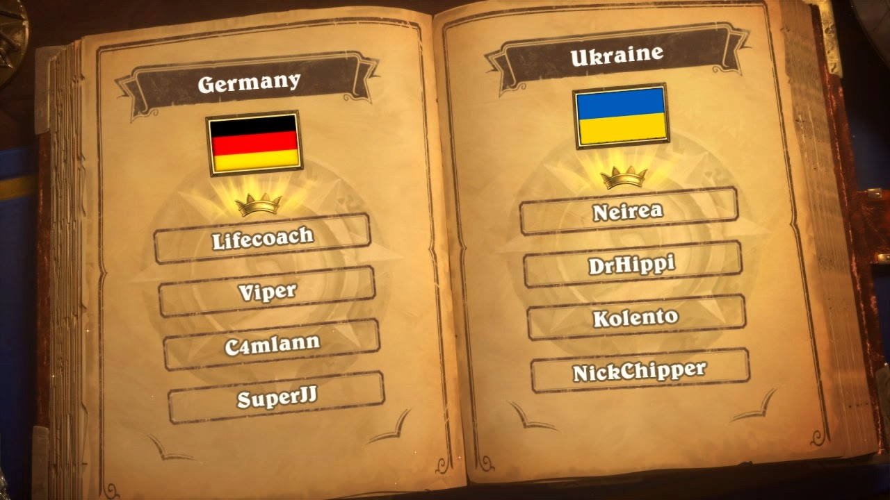 Germany vs Ukraine - Group H - Match 2 - Hearthstone Global Games