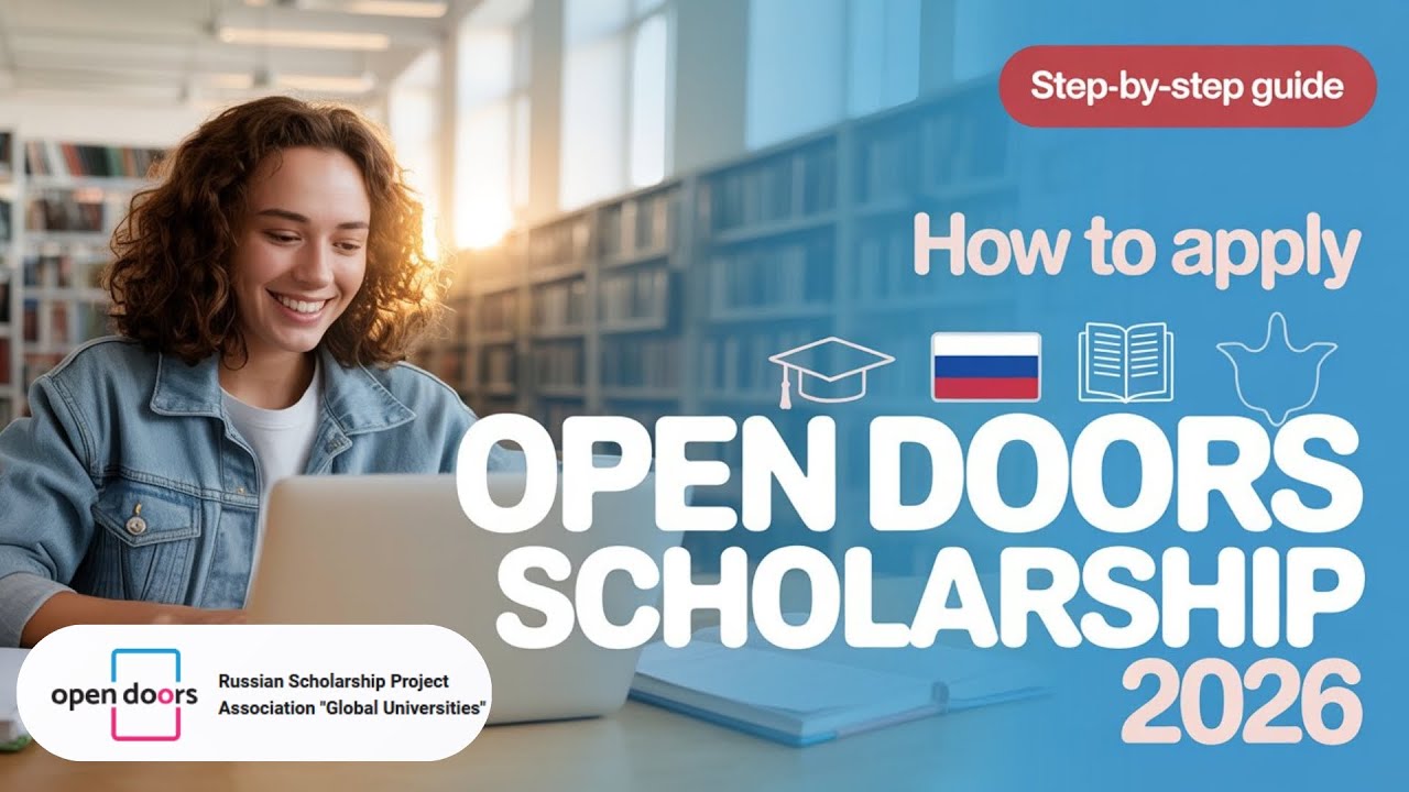 How to Apply for Open Doors Scholarship 2026 | Step-by-Step Guide for Bachelors, Masters & PhD