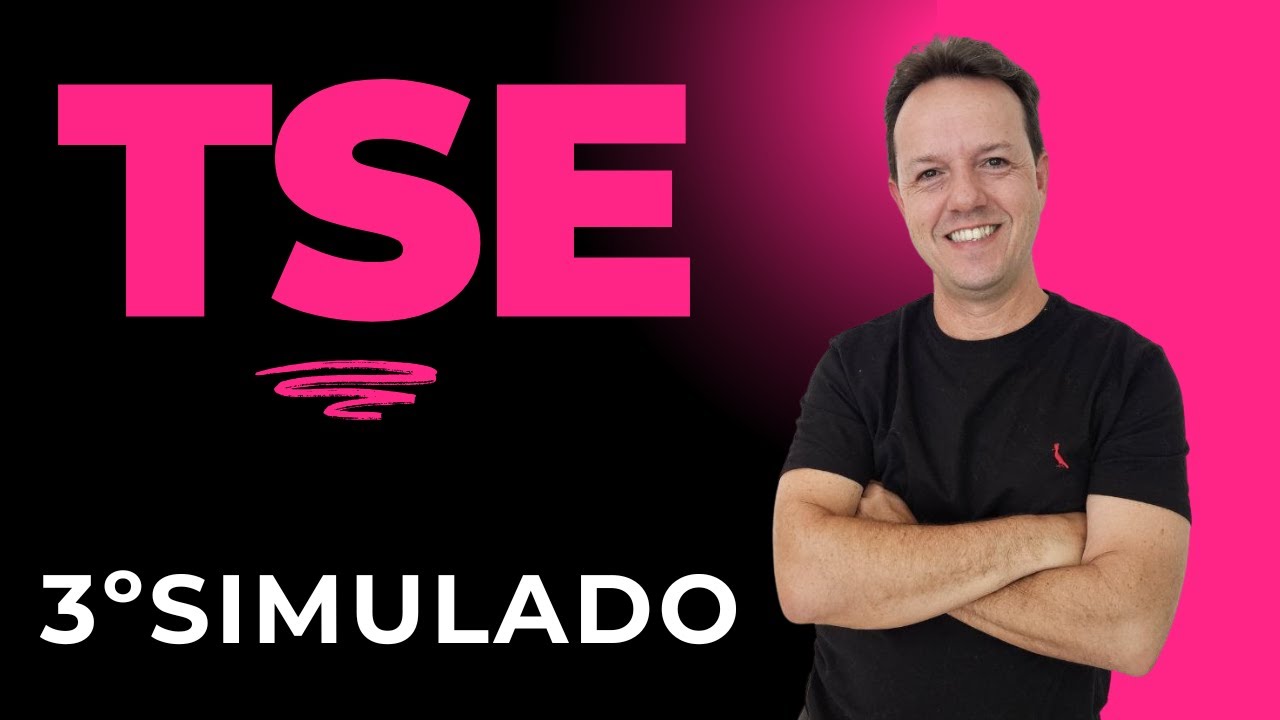 3º SIMULADO TSE Unificado 2024 - ADMINISTRAÇÃO GERAL E PÚBLICA - 11/11/2024