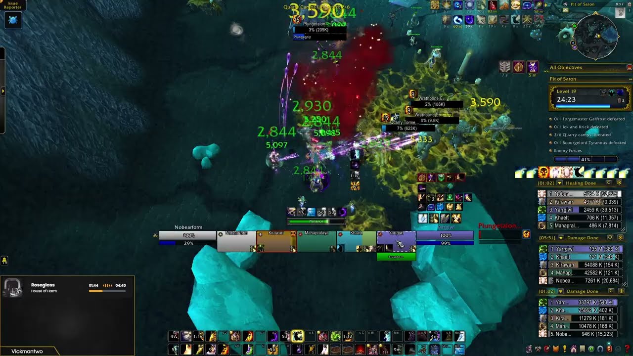 Midnight Beta 19 Pit of Saron l Disc Priest (12.0.1)