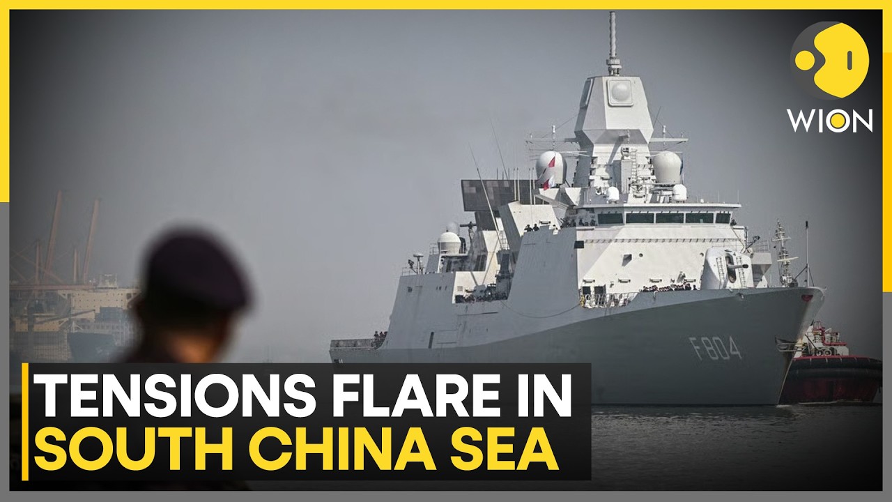 South China Sea Standoff: China Confronts Dutch Warship Near Disputed Islands | WION